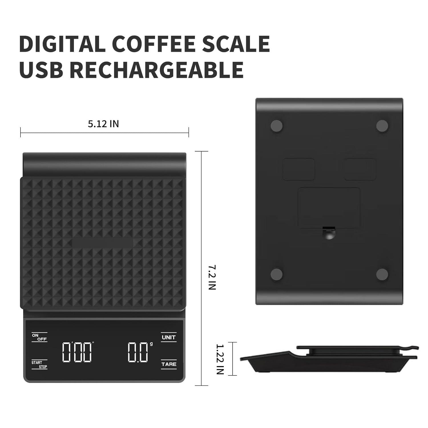 THW® Digital Kitchen/Coffee Weighing Scale